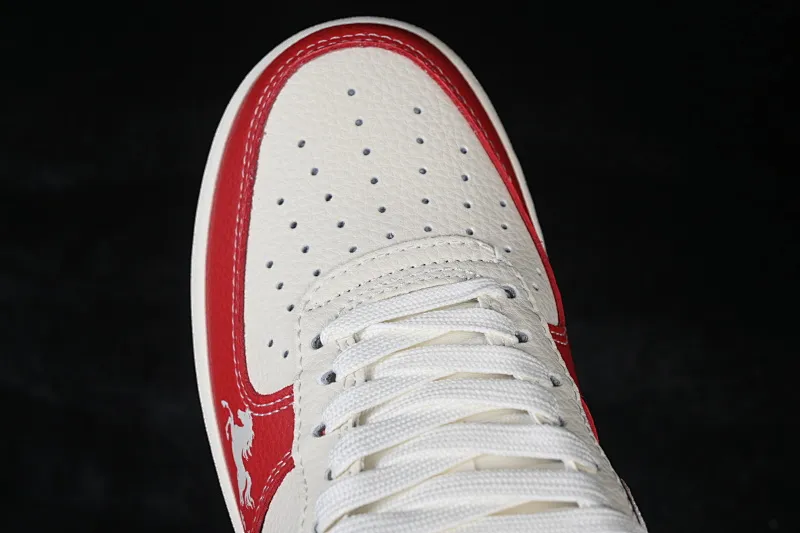 All categories Nk Air Force 1 Air Force series Nk Air Force 1 Low Air Force low top Nike Air Force 1'07 Low Year of the Horse joint name Lit pattern red horse Air Force 1 low top casual sneakers XL1979-134